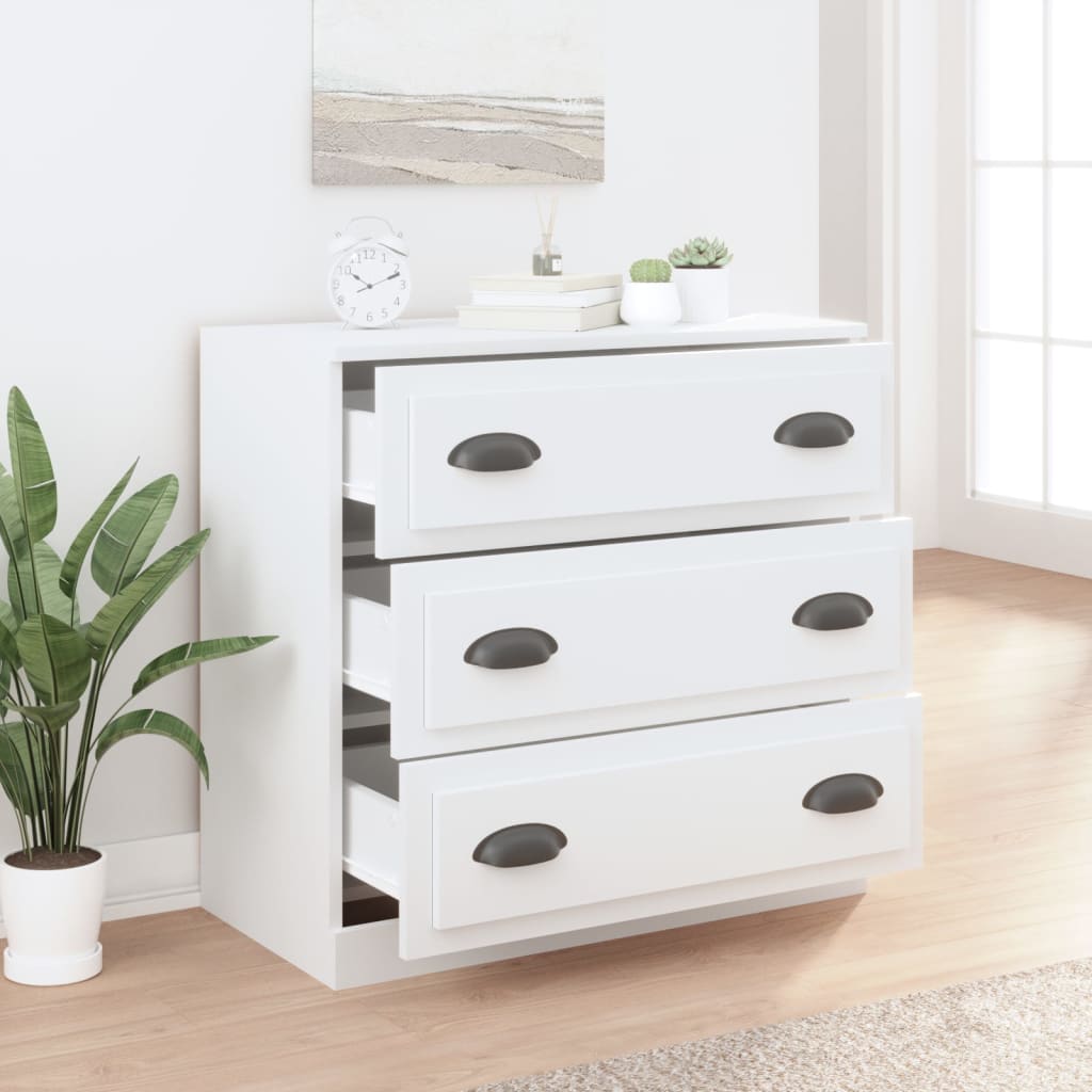 Sideboard | White | Engineered wood, metal | Small | Sideboard