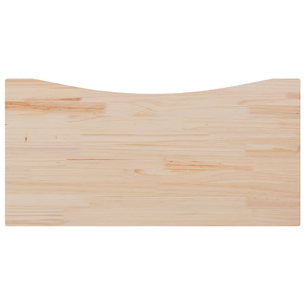 Desk Top 110x60x2.5 cm Solid Wood Pine