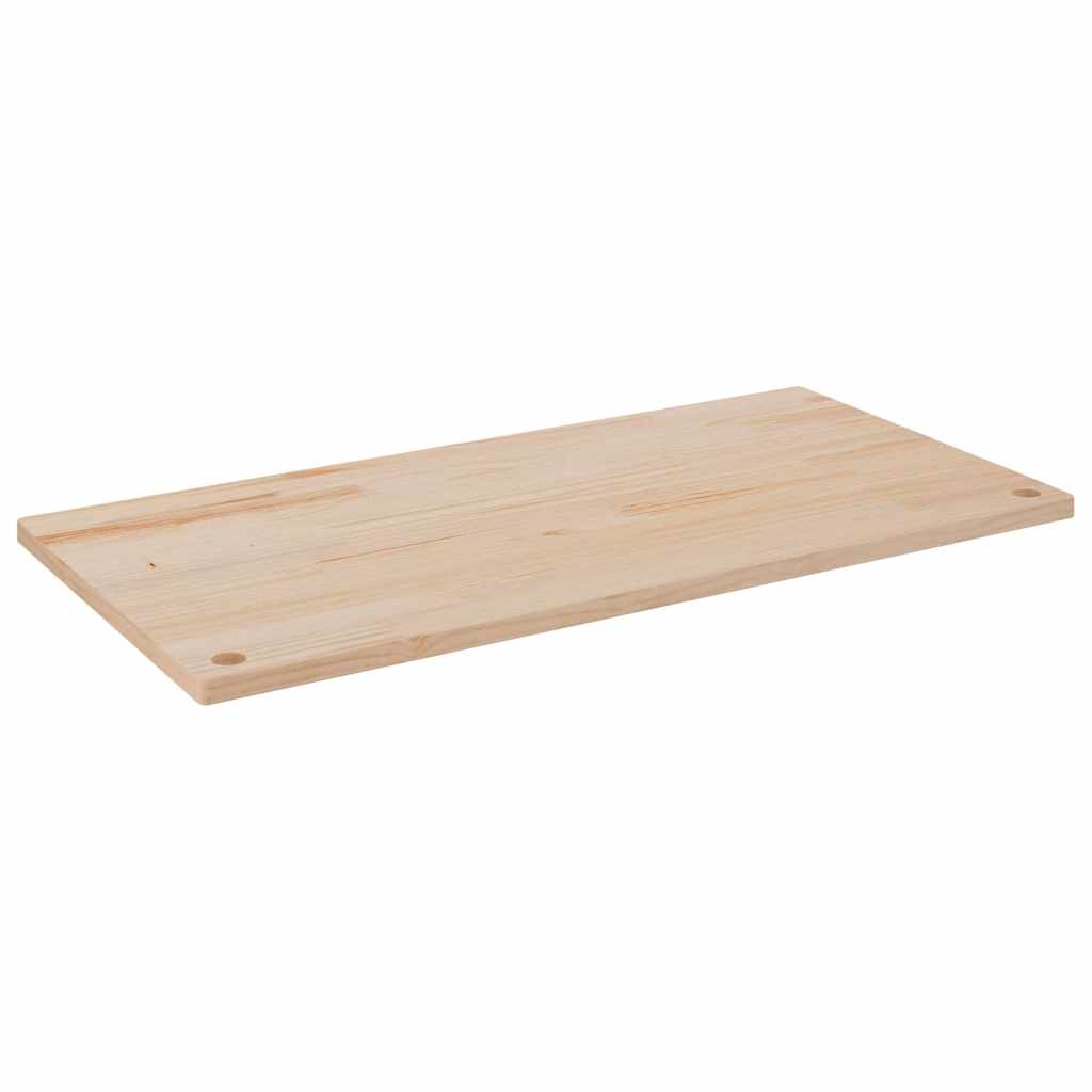 Desk Top 110x55x2.5 cm Solid Wood Pine
