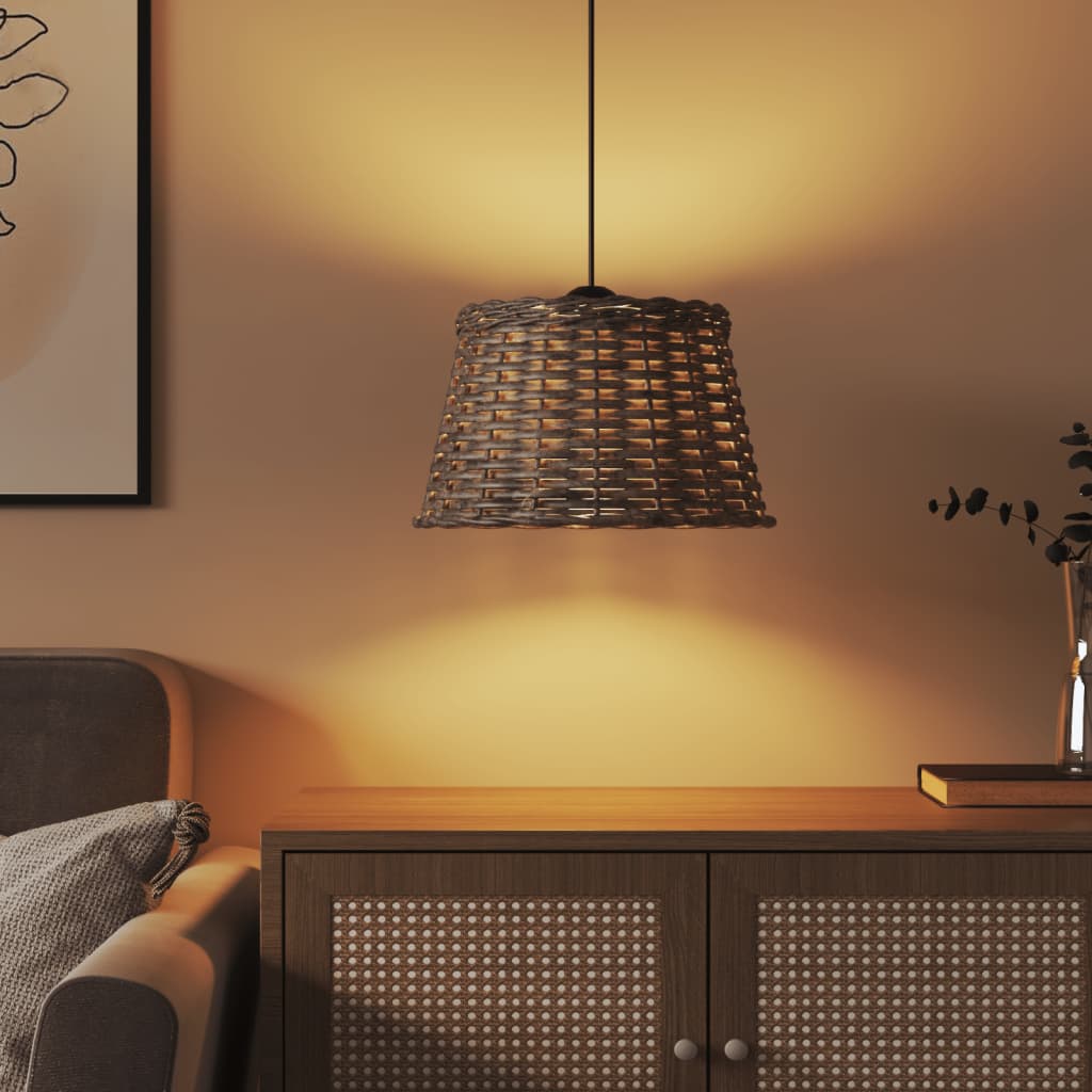 Ceiling Lamp Shade Brown Ø38x23 cm Wicker