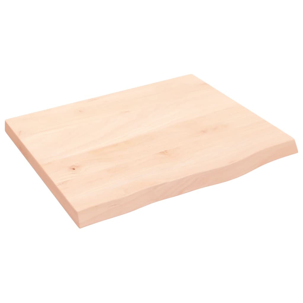 Wall Shelf 60x50x(2-4) cm Untreated Solid Wood Oak