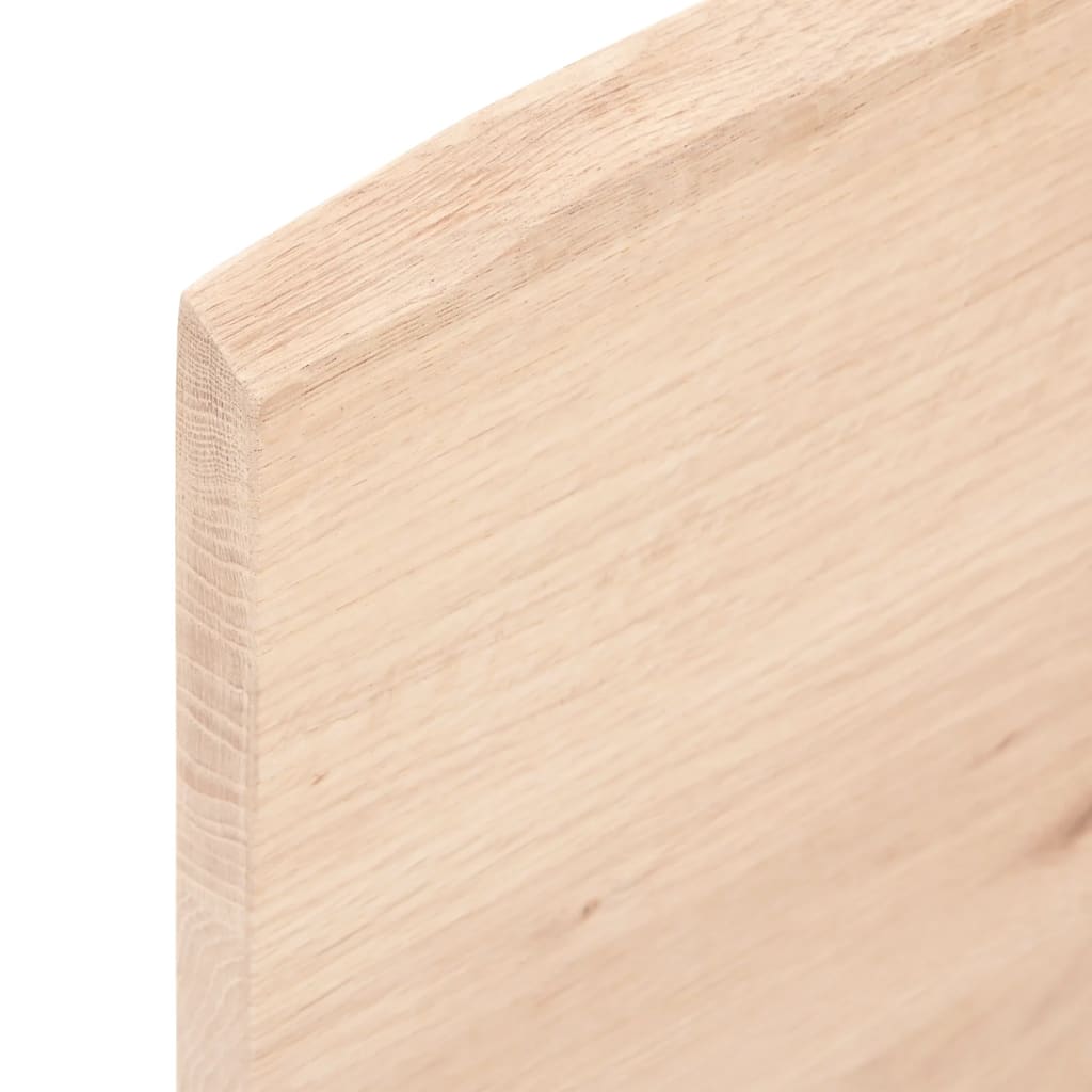Wall Shelf 80x30x2 cm Untreated Solid Wood Oak