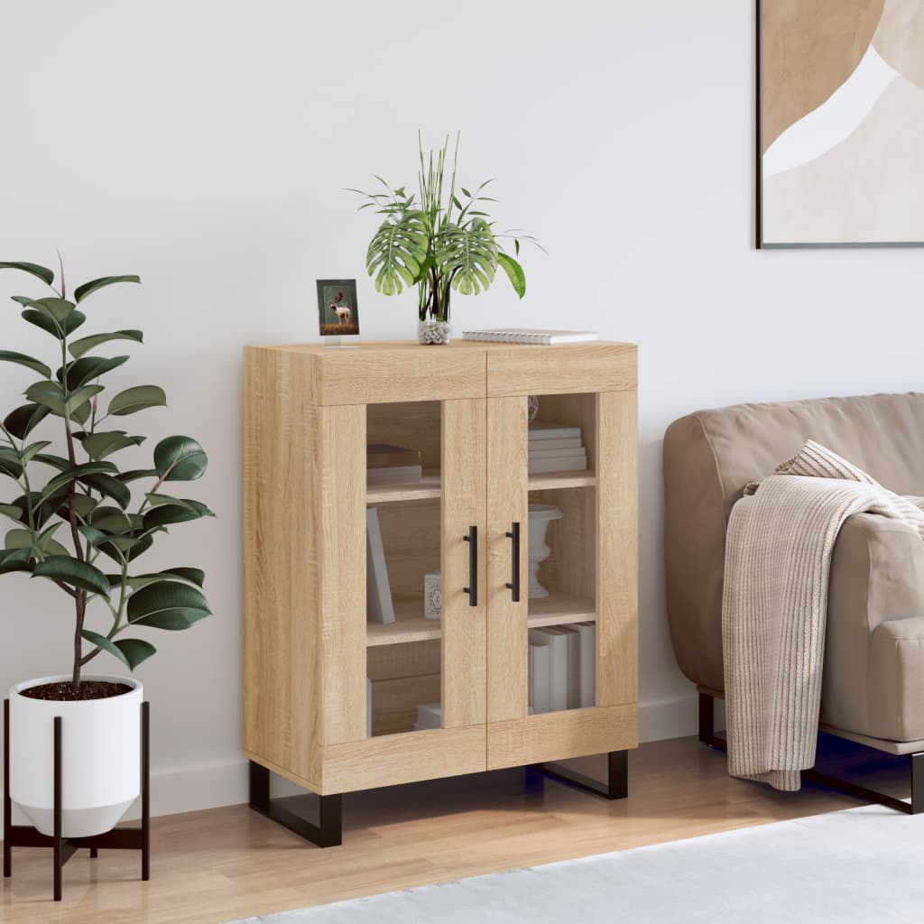 Sideboard Sonoma Oak 69.5x34x90 cm Engineered Wood