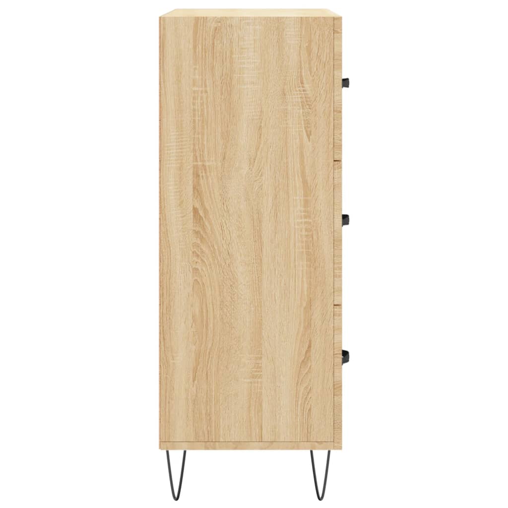 Sideboard Sonoma Oak 69.5x34x90 cm Engineered Wood