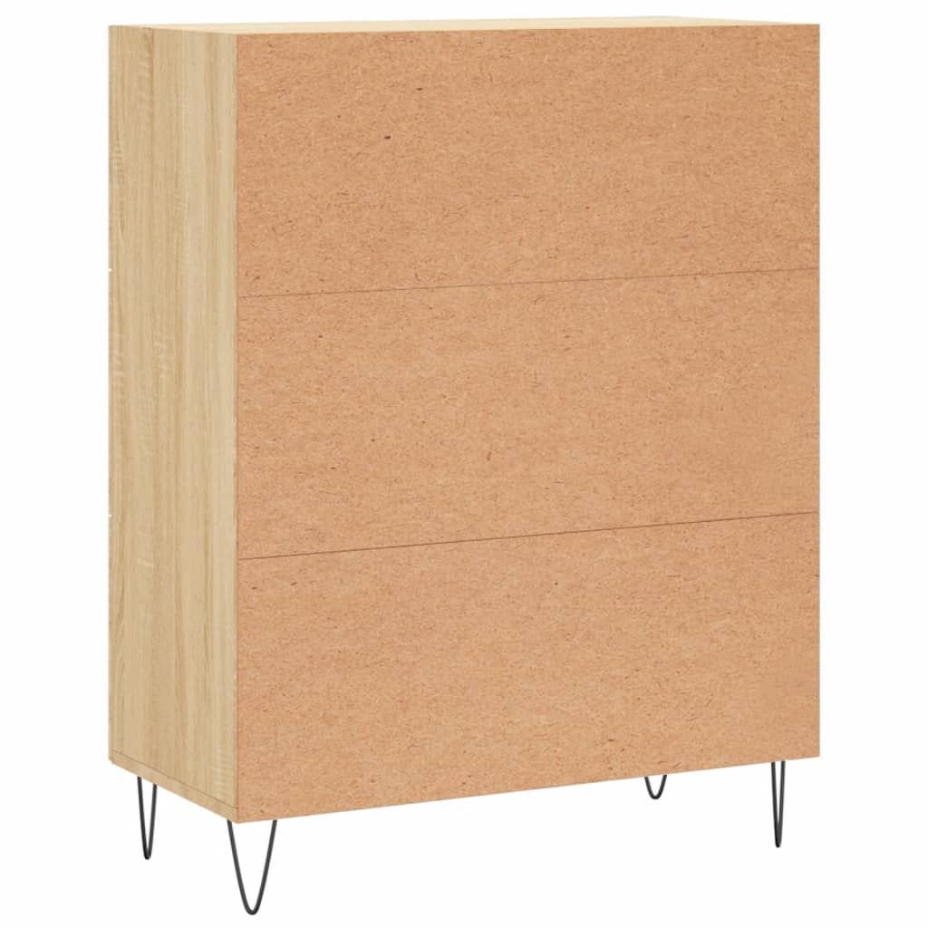 Sideboard Sonoma Oak 69.5x34x90 cm Engineered Wood
