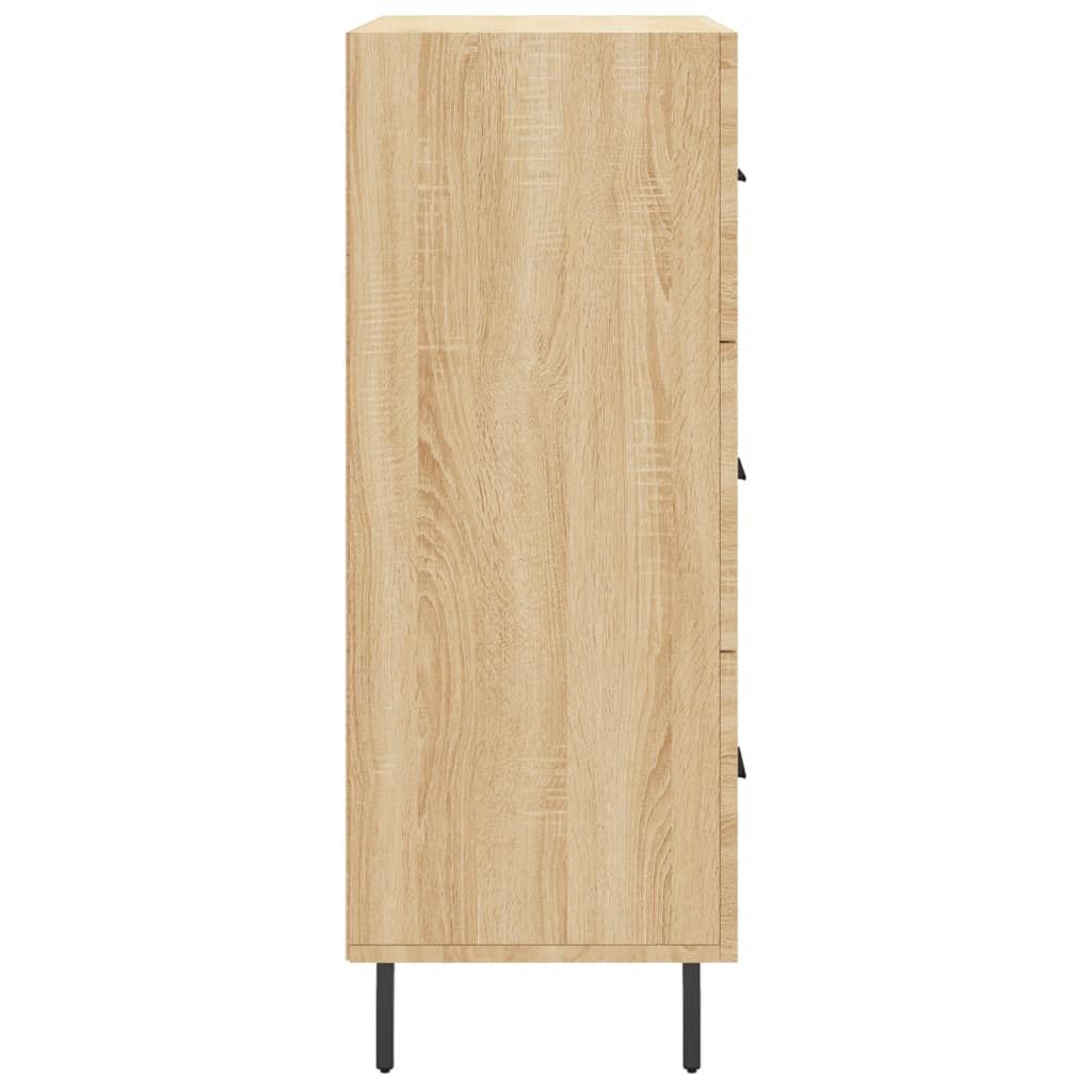 Sideboard Sonoma Oak 69.5x34x90 cm Engineered Wood
