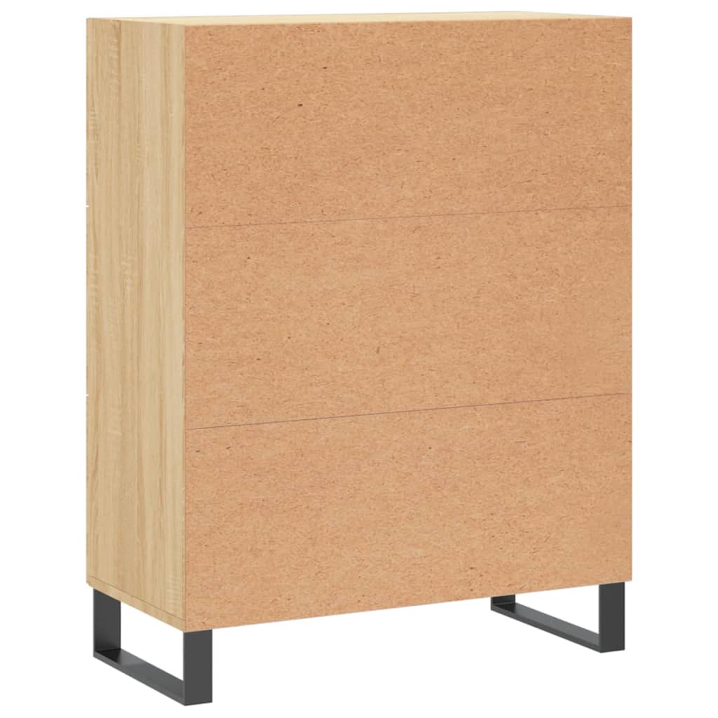 Sideboard Sonoma Oak 69.5x34x90 cm Engineered Wood