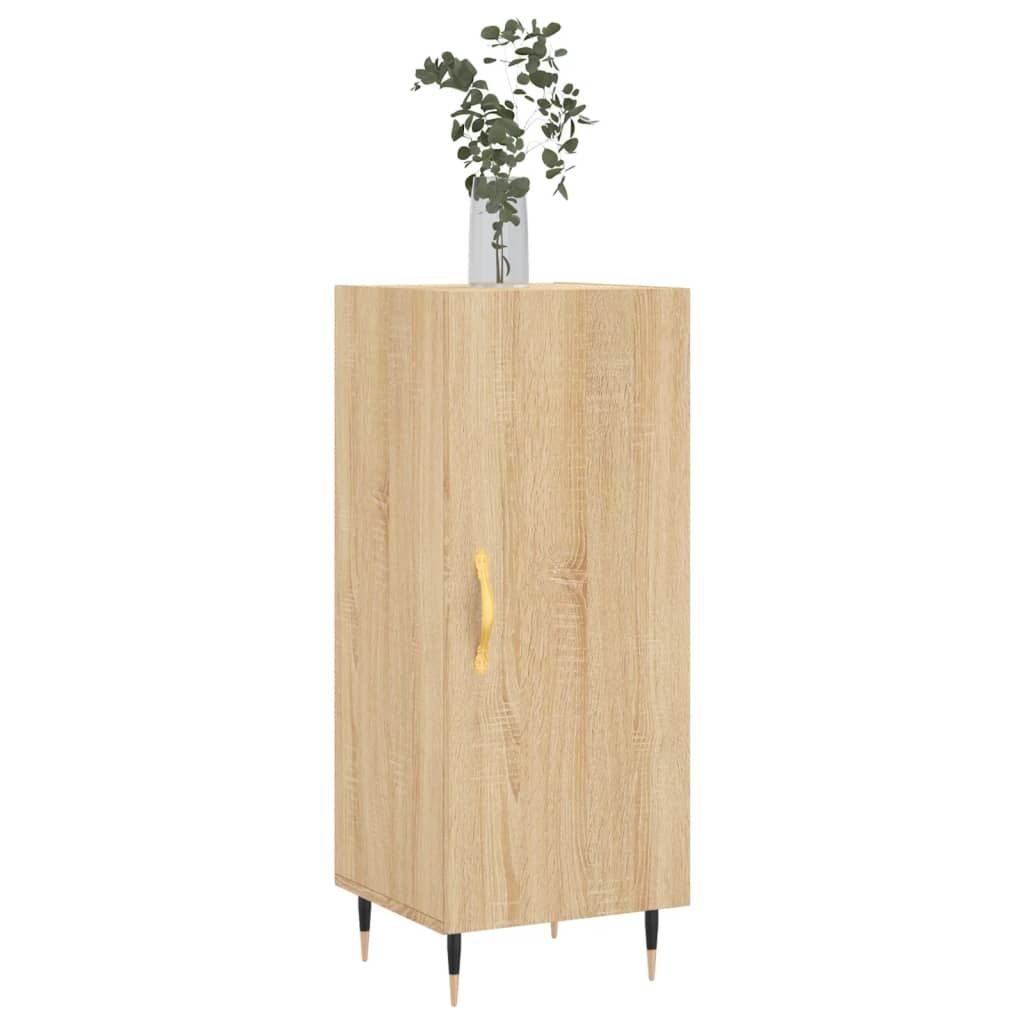 Sideboard Sonoma Oak 34.5x34x90 cm Engineered Wood