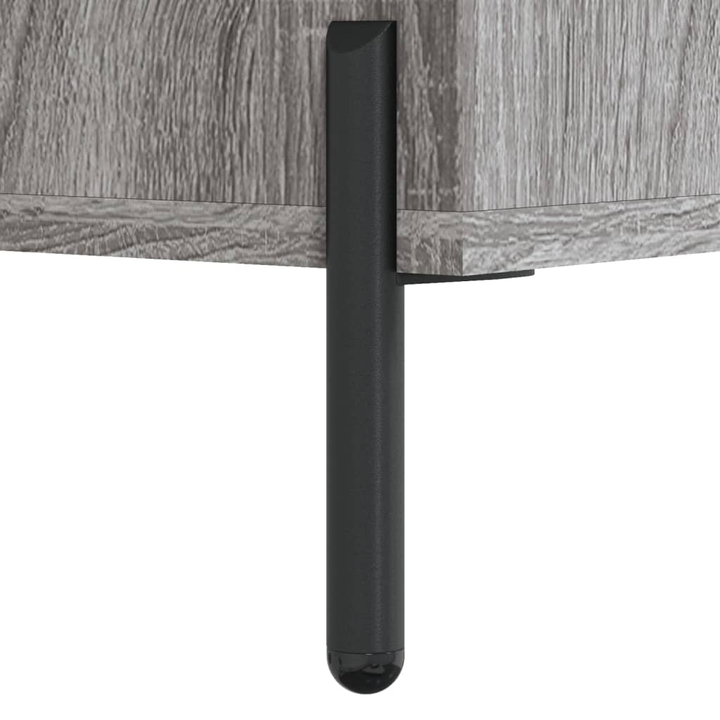 Sideboard Grey Sonoma 34.5x34x90 cm Engineered Wood