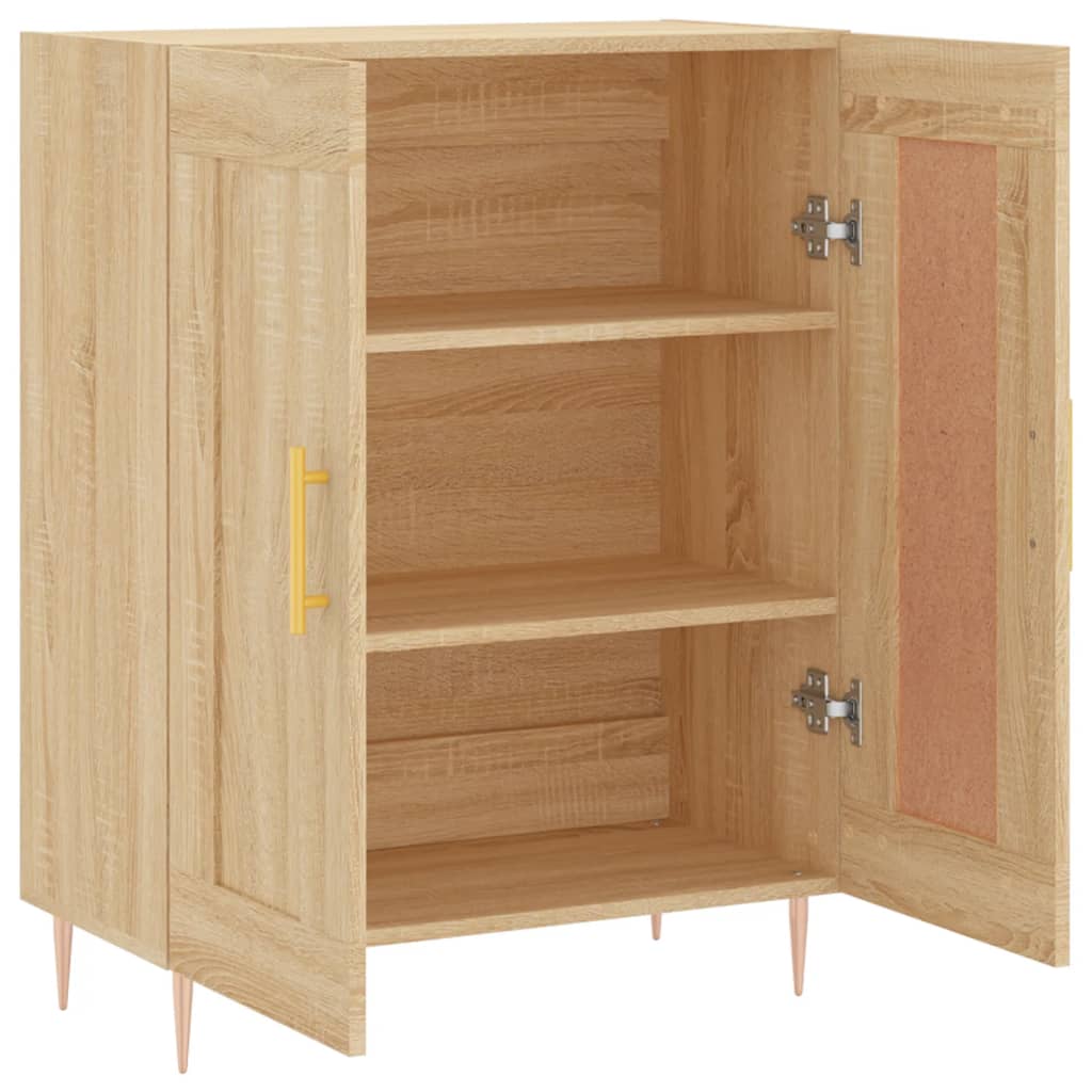 Sideboard Sonoma Oak 69.5x34x90 cm Engineered Wood