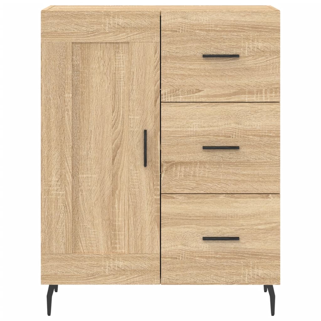 Sideboard Sonoma Oak 69.5x34x90 cm Engineered Wood
