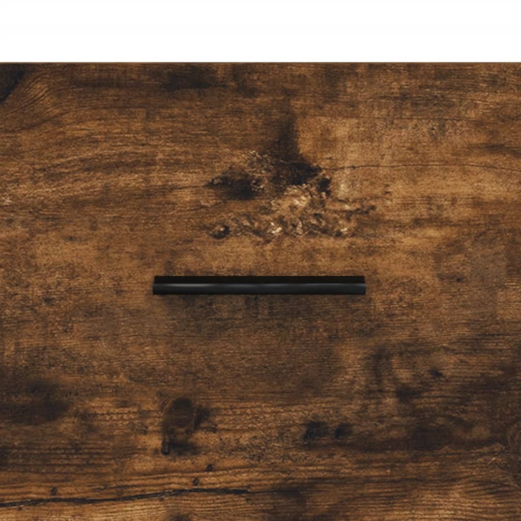 Sideboard Smoked Oak 69,5x34x90 cm Engineered Wood