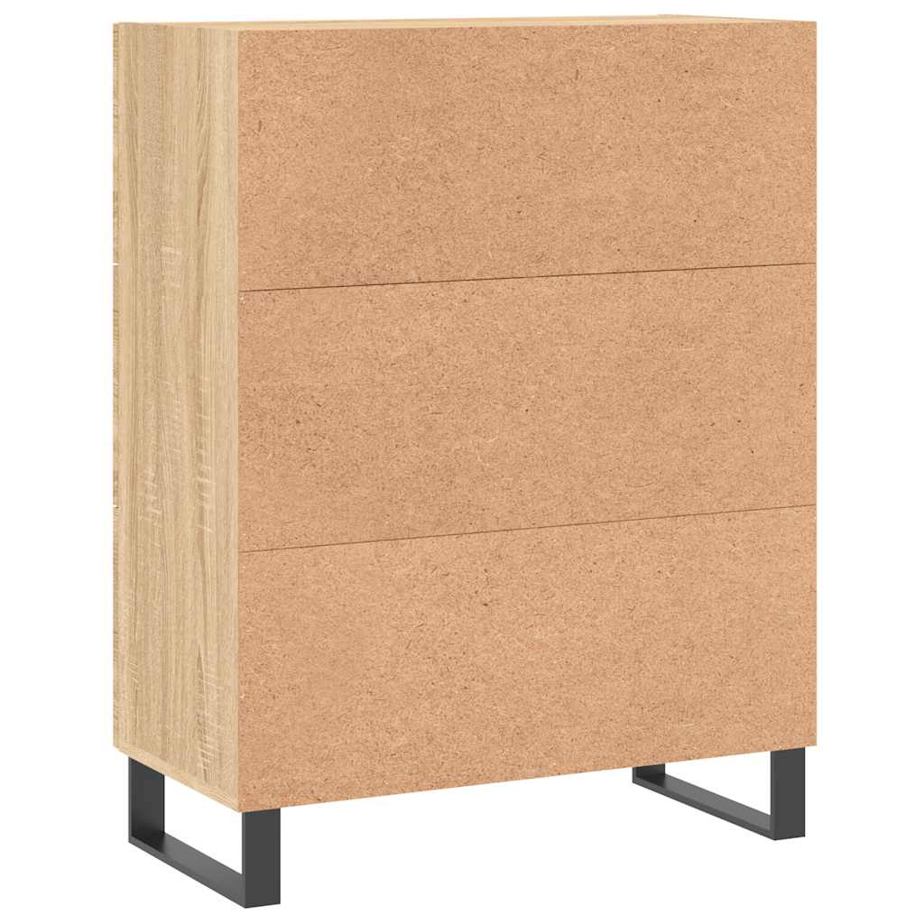 Sideboard Sonoma Oak 69.5x34x90 cm Engineered Wood