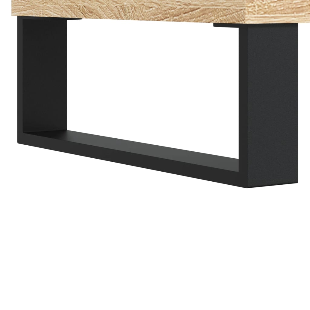 Coffee Table Sonoma Oak 55x55x36,5 cm Engineered Wood