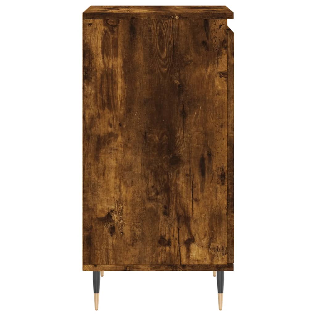Sideboard Smoked Oak 40x35x70 cm Engineered Wood