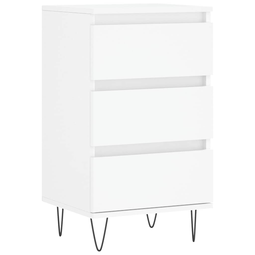 Sideboard White 40x35x70 cm Engineered Wood