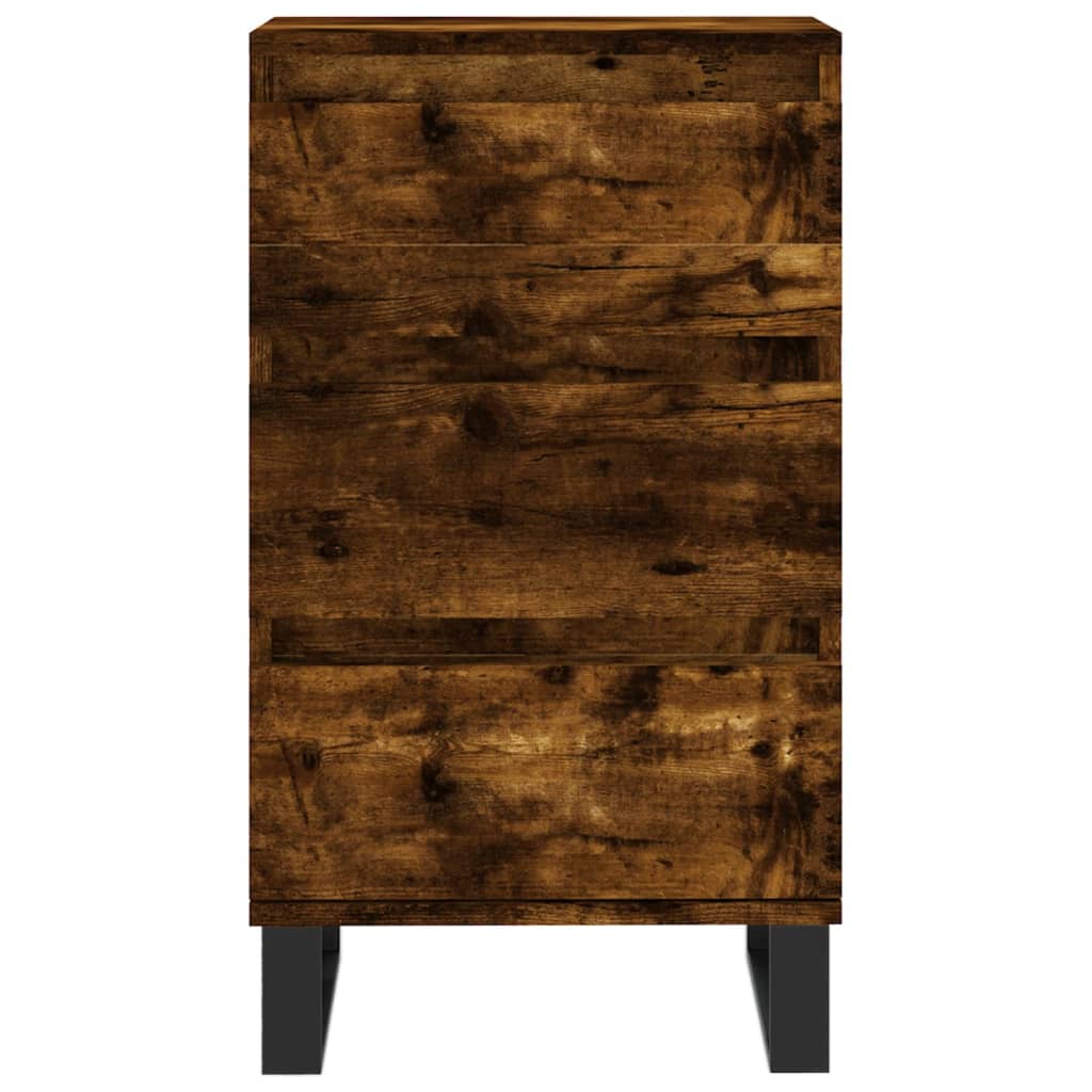 Sideboard Smoked Oak 40x35x70 cm Engineered Wood