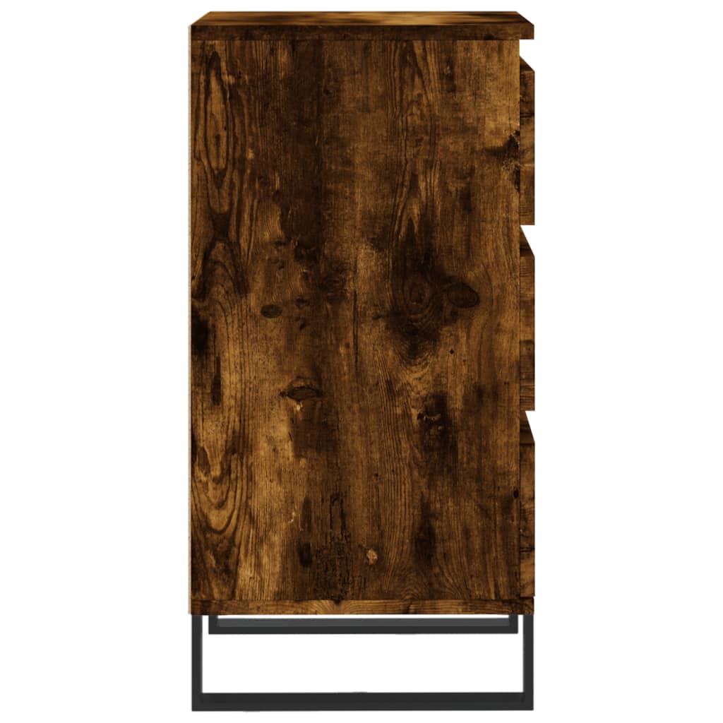 Sideboard Smoked Oak 40x35x70 cm Engineered Wood