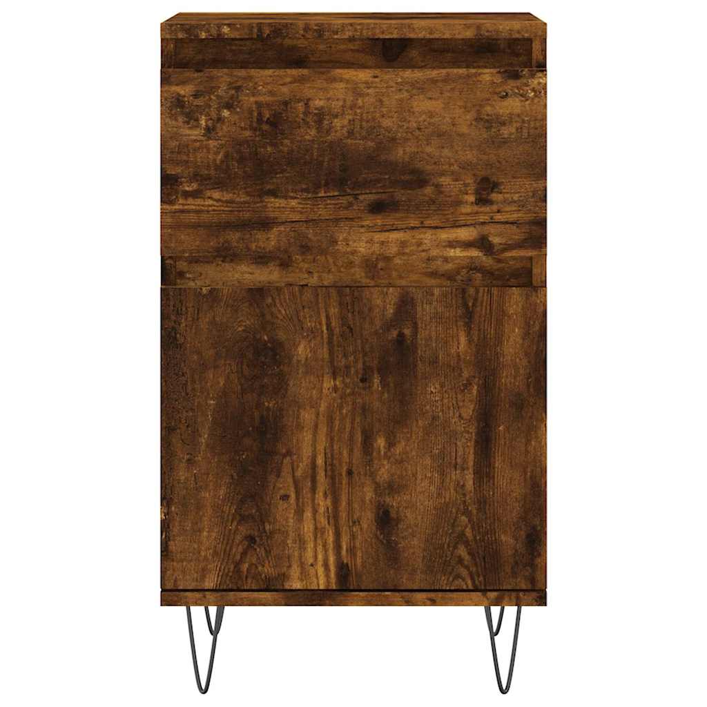 Sideboard Smoked Oak 40x35x70 cm Engineered Wood