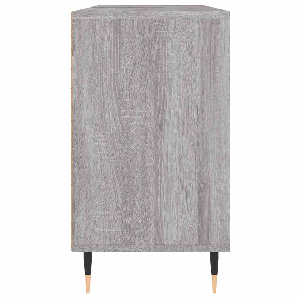Bathroom Cabinet Grey Sonoma 80x33x60 cm Engineered Wood