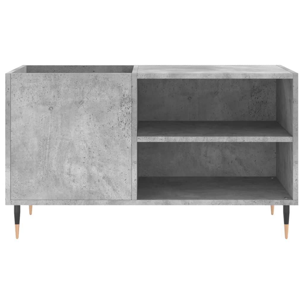 Record Cabinet | Concrete grey | Engineered wood, iron | 85x38x48 cm