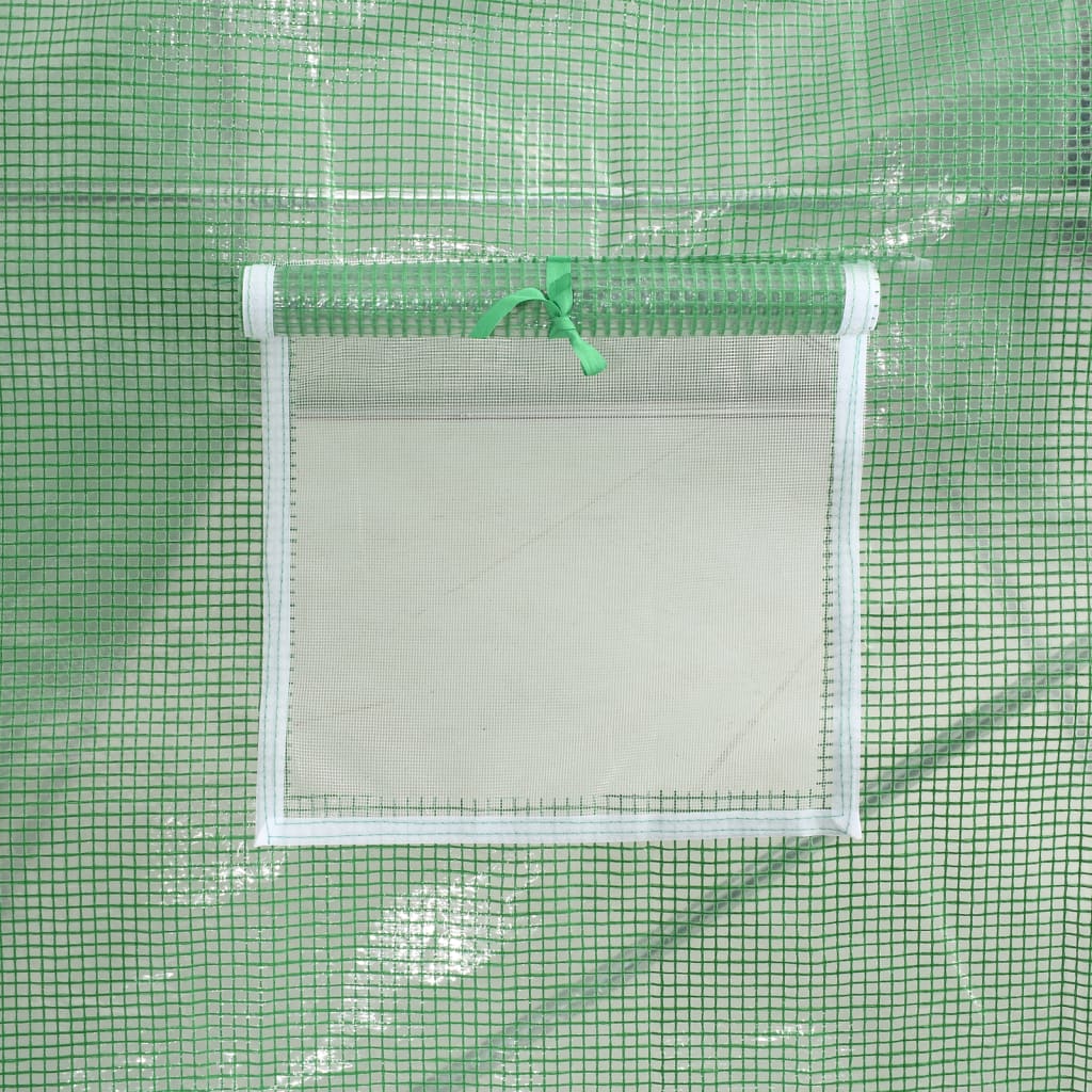 Greenhouse with Steel Frame Green 30 m² 6x5x2,3 m