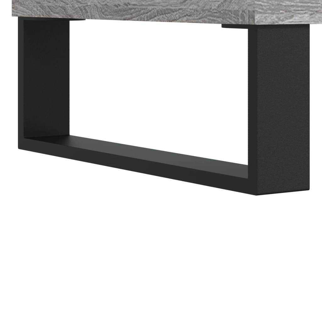 Bedside Cabinets 2 pcs Grey Sonoma 40x35x50 cm Engineered Wood