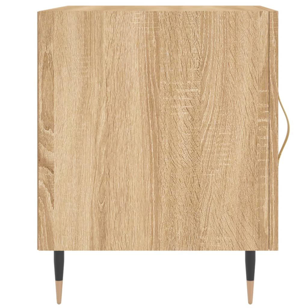 Bedside Cabinets 2 pcs Sonoma Oak 40x40x50 cm Engineered Wood