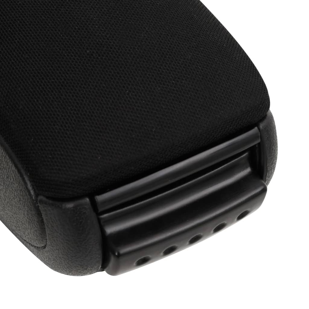 Car Armrest Black 14.5x31.5x(30-48) cm ABS