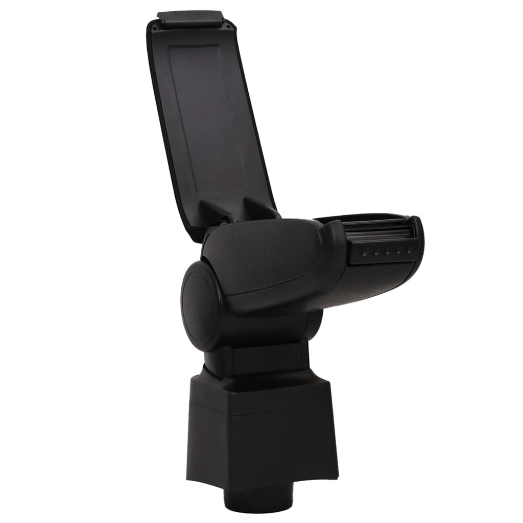 Car Armrest for VW POLO 6R/6C (2009-2017) Black 12x34x(35-47) cm ABS
