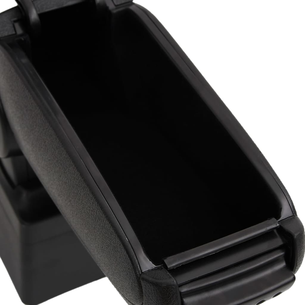 Car Armrest for VW POLO 6R/6C (2009-2017) Black 12x34x(35-47) cm ABS