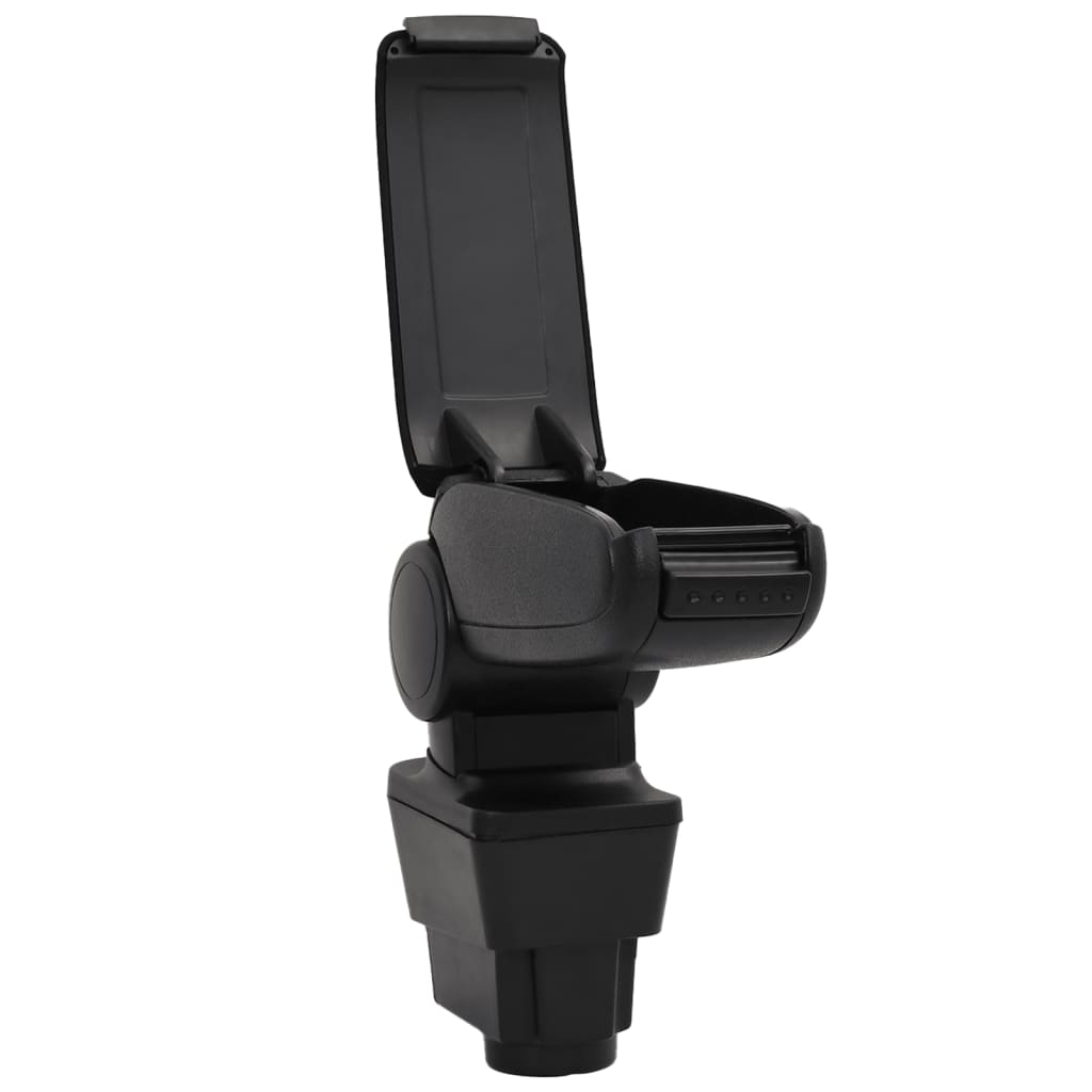 Car Armrest Black 11x35x(32-49) cm ABS