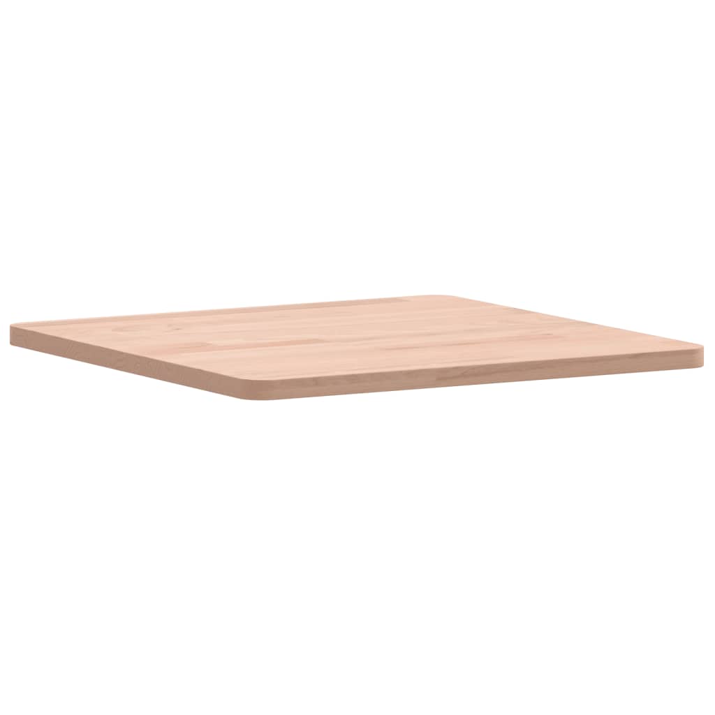Table Top 40x40x1.5 cm Square Solid Wood Beech