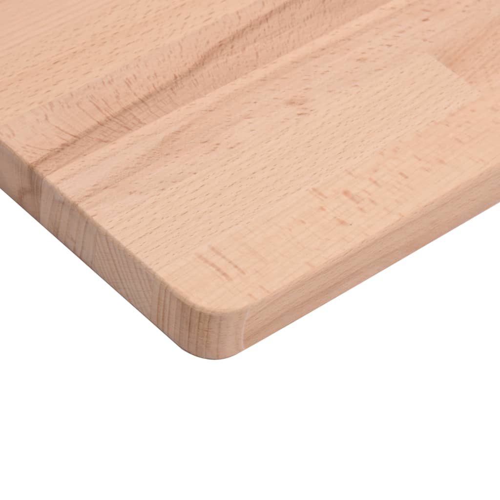 Bathroom Countertop 80x40x2.5 cm Solid Wood Beech