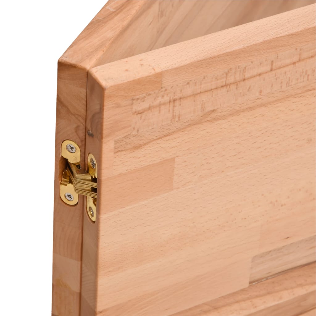 Desk Top 180x55x2.5 cm Solid Wood Beech
