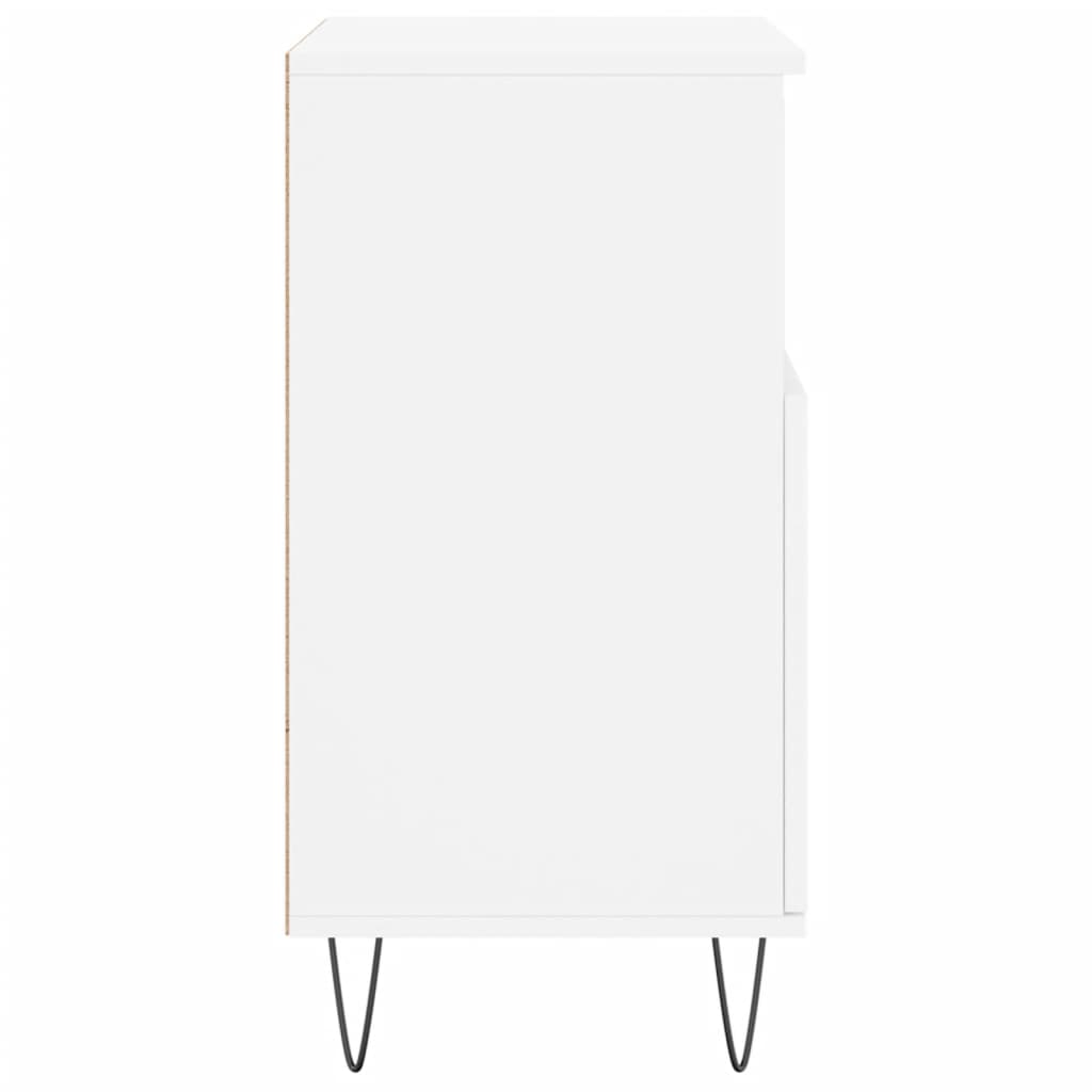 Sideboards 3 pcs White Engineered Wood