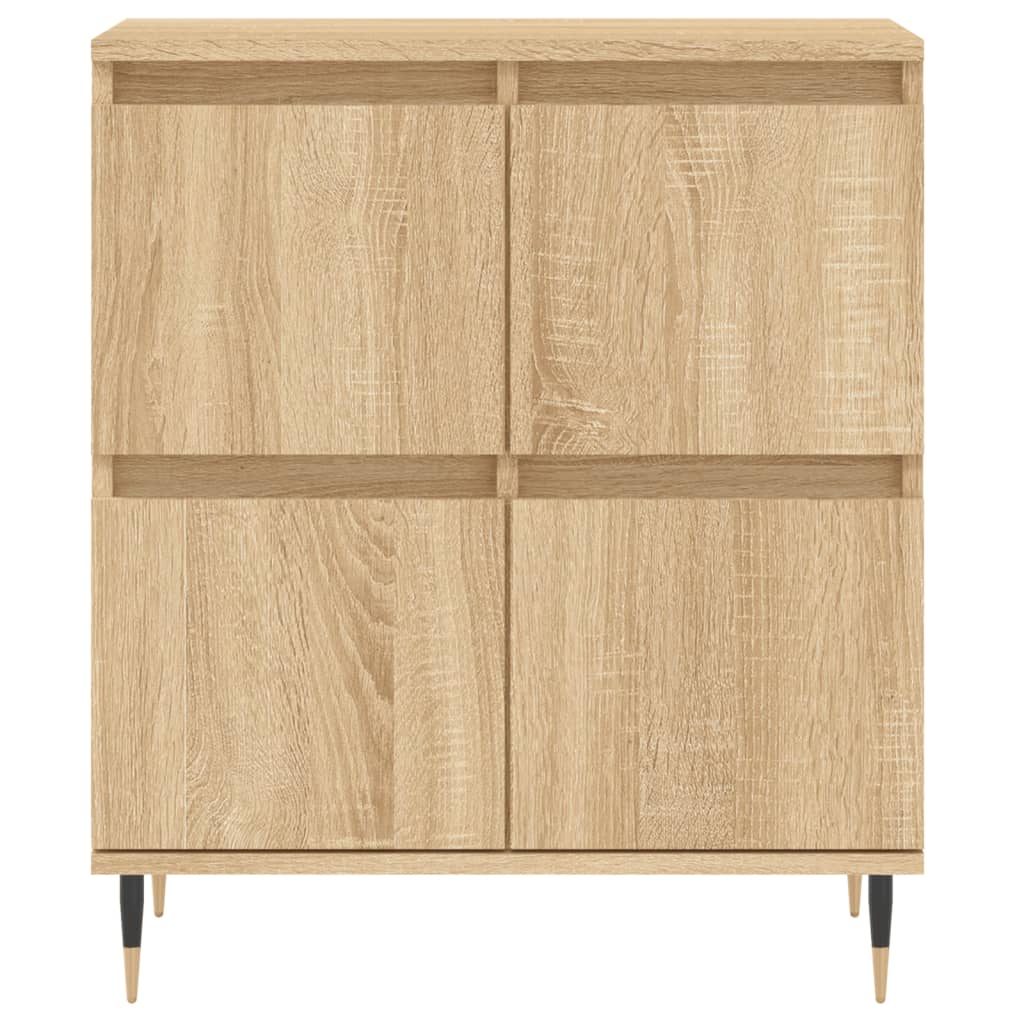 Sideboards 2 pcs Sonoma Oak Engineered Wood