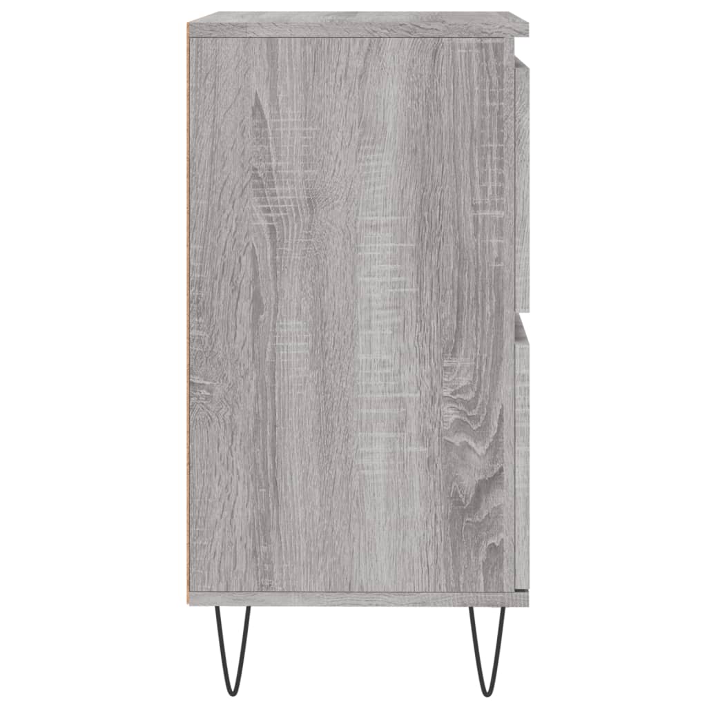 Sideboards 3 pcs Grey Sonoma Engineered Wood