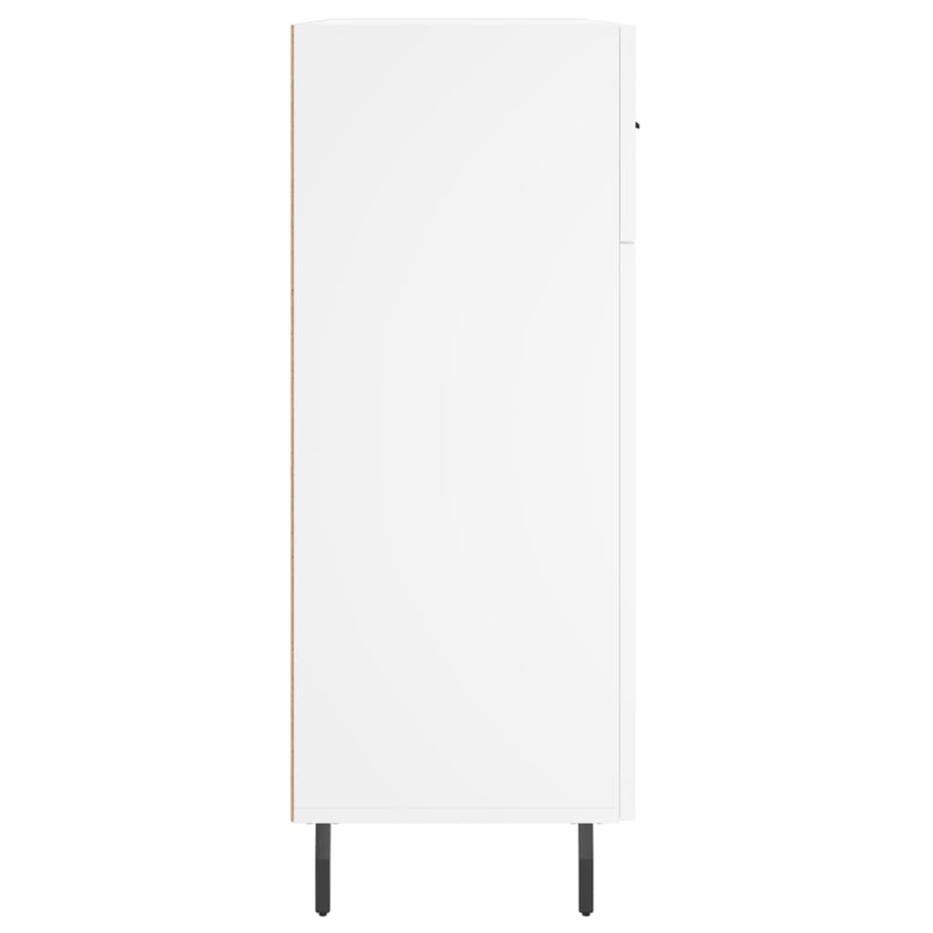 Sideboard White 69.5x34x90 cm Engineered Wood
