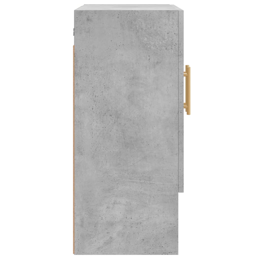 Wall Cabinet Concrete Grey 60x31x70 cm Engineered Wood