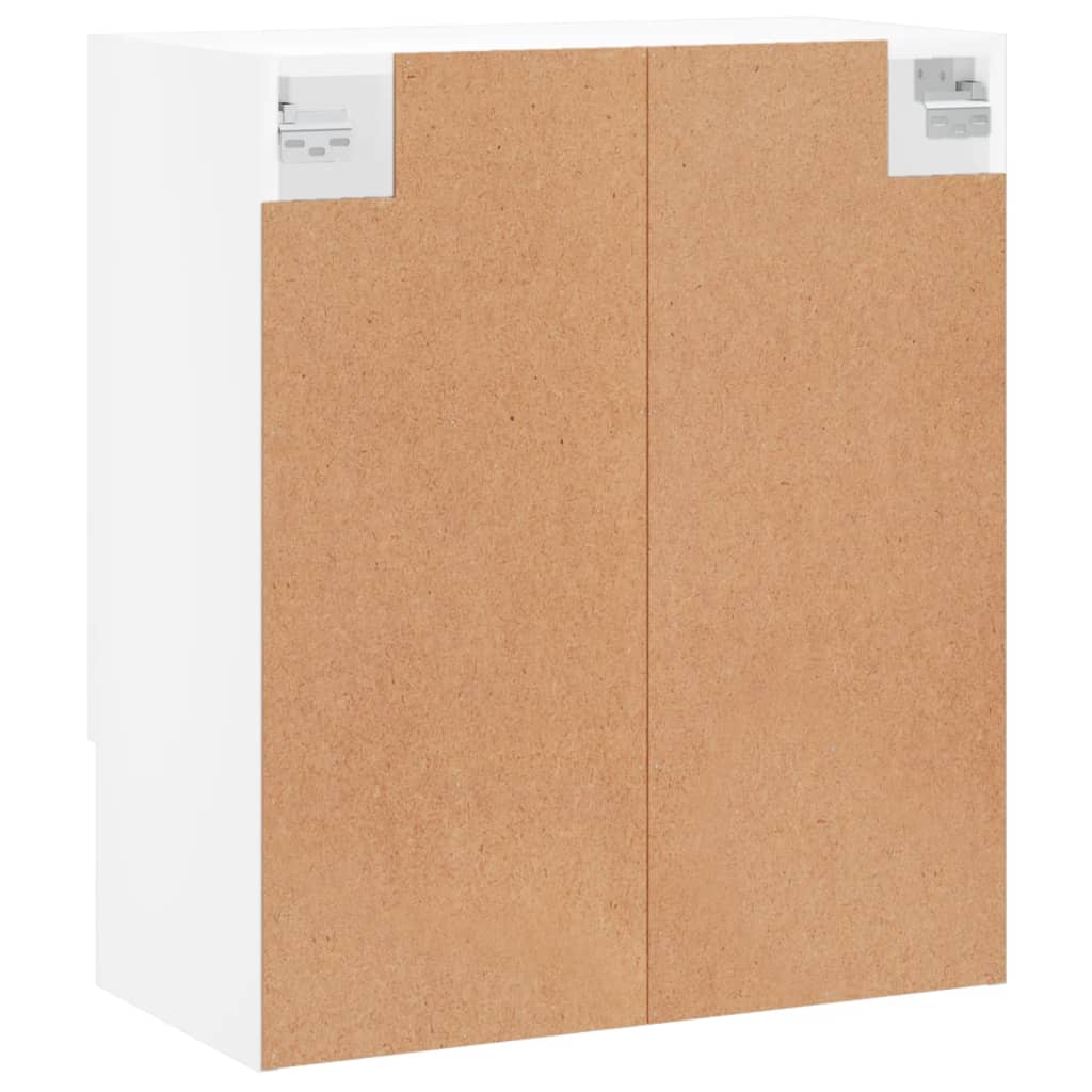 Wall Cabinet White 60x31x70 cm Engineered Wood