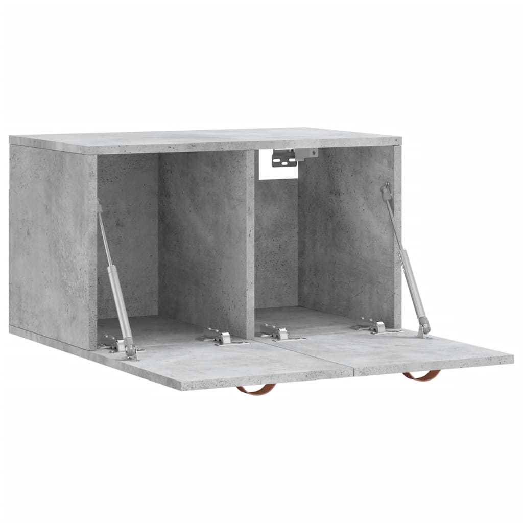 Wall Cabinet Concrete Grey 60x36,5x35 cm Engineered Wood