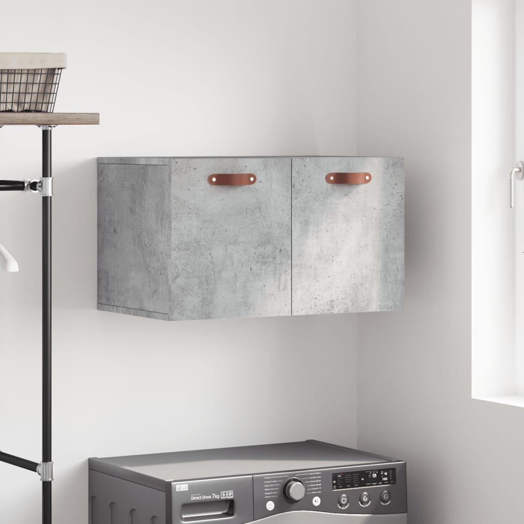 Wall Cabinet Concrete Grey 60x36,5x35 cm Engineered Wood