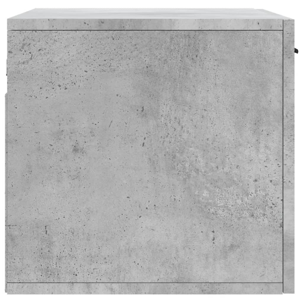 Wall Cabinet Concrete Grey 60x36,5x35 cm Engineered Wood
