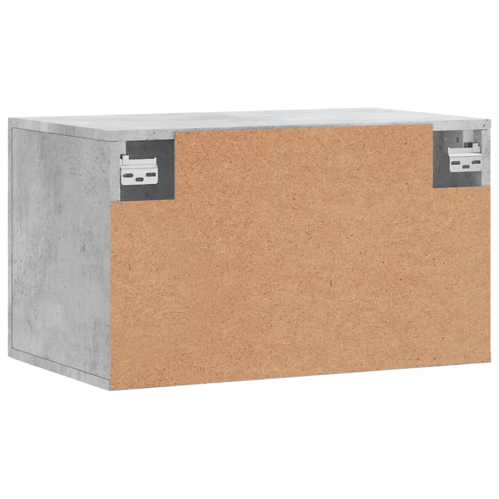 Wall Cabinet Concrete Grey 60x36,5x35 cm Engineered Wood