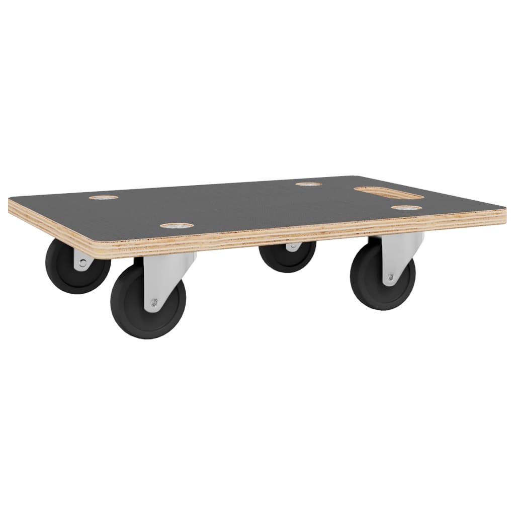 Transport Trolleys 2 pcs Rectangular 60x40x11,5 cm 250 kg