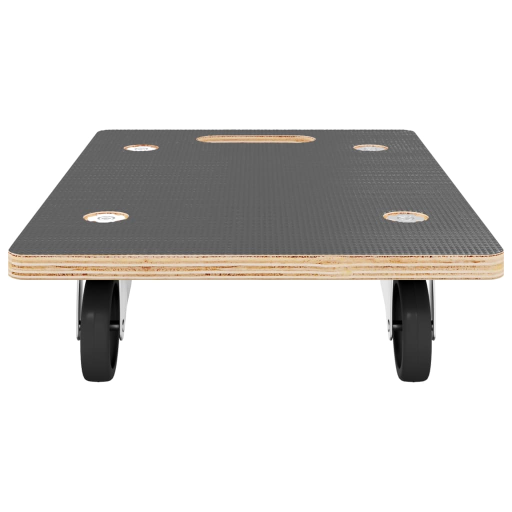 Transport Trolleys 2 pcs Rectangular 60x40x11,5 cm 250 kg