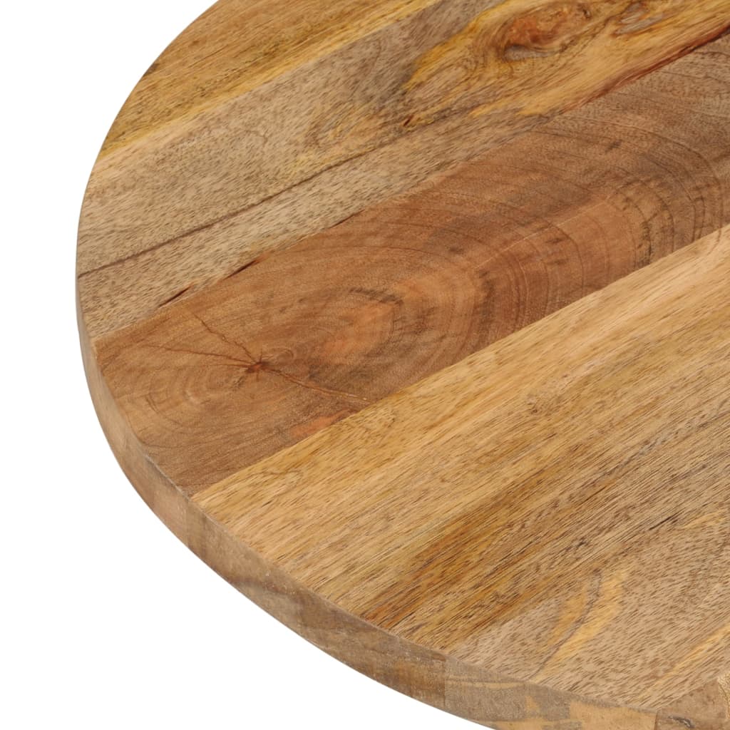 Table Top 120x60x2.5 cm Oval Solid Wood Mango