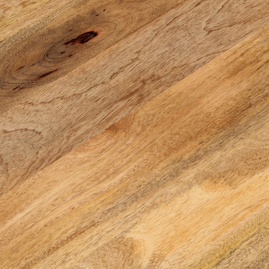 Table Top 120x60x2.5 cm Oval Solid Wood Mango