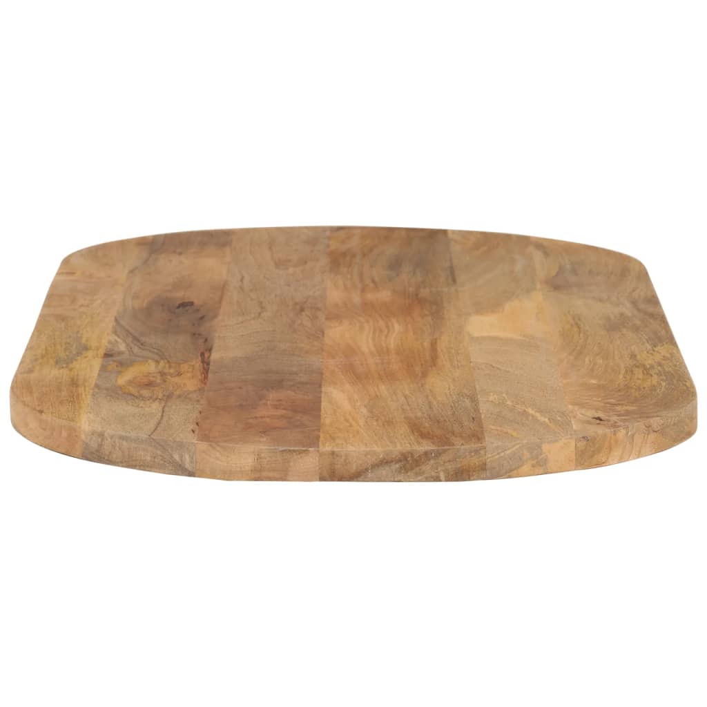 Table Top 110x40x3.8 cm Oval Solid Wood Mango